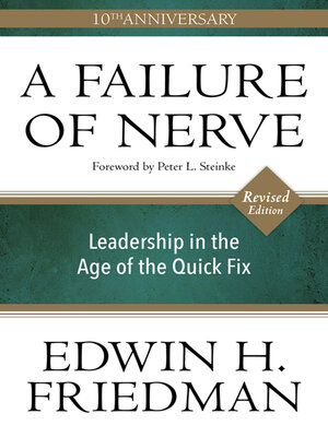 cover image of A Failure of Nerve